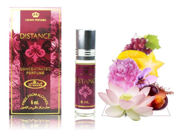 Al Rehab oil perfume Distance, 6 ml (Women) wholesale